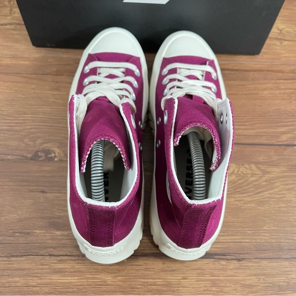NEW Converse All Star Lugged ‘Orchid’ Women’s Platform Sneakers High Top - Picture 9 of 9